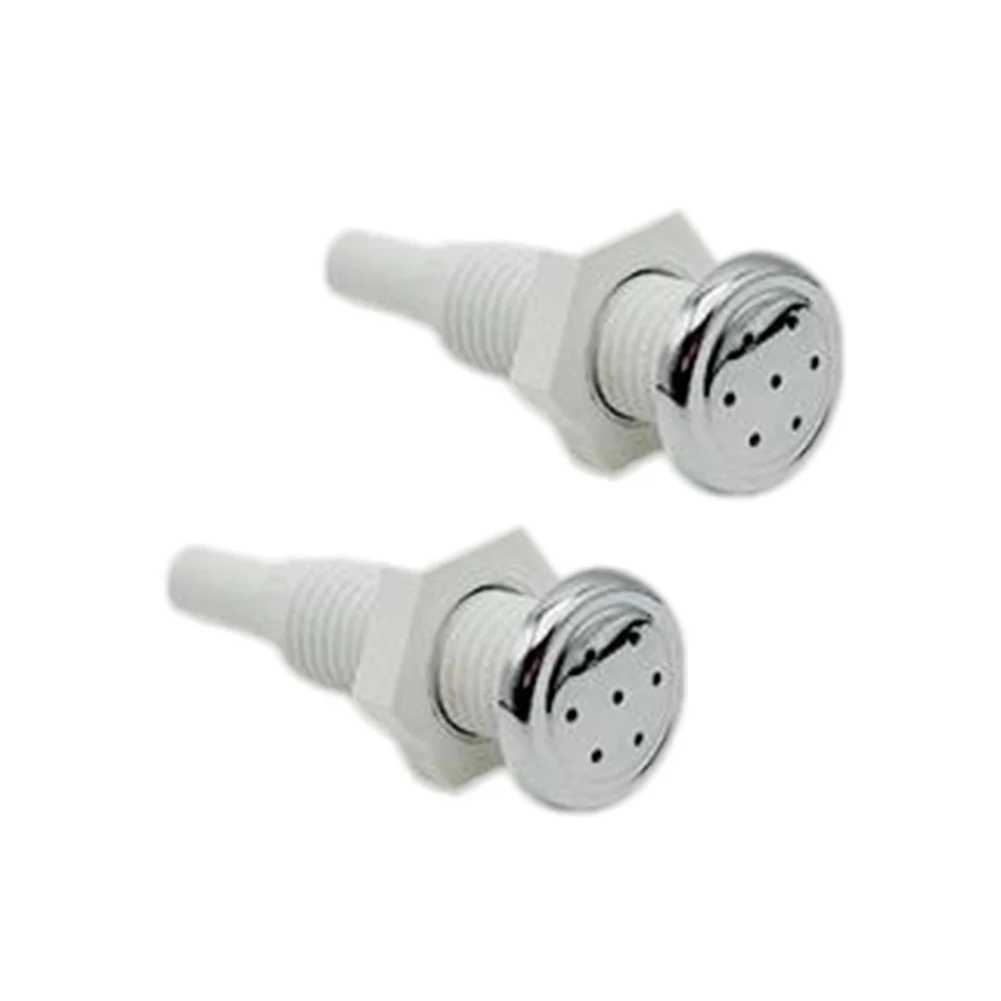 Bubble Nozzle with Direct Flow Orientation for Hot Water Bath Systems and Bathtub SPA Bubble Nipple Attachment Options