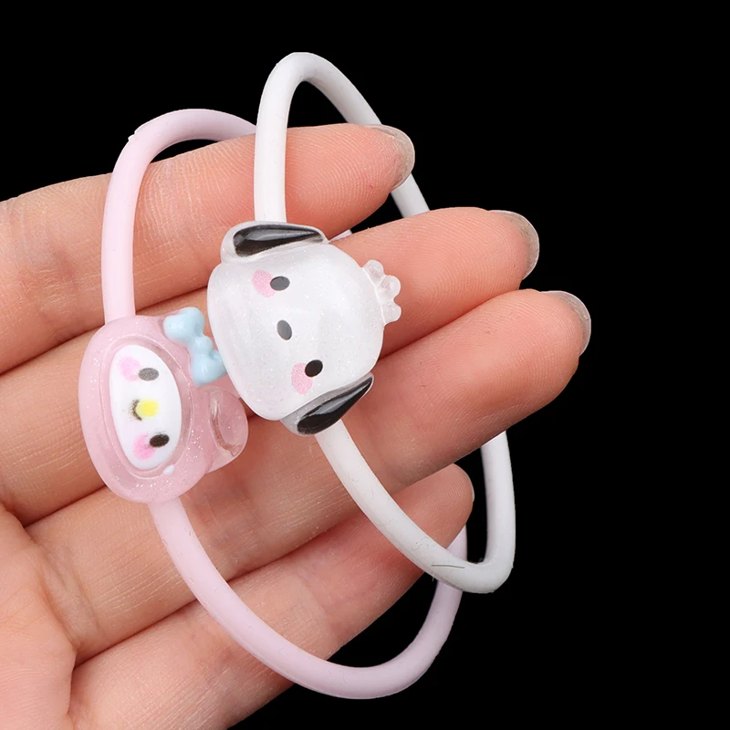 1 Stuks Sanrio Anti-Mug Armband Kawaii Hello Kitty Cinnamoroll Outdoor Anti-Bite Plant Etherische Olie Ring Cadeau Voor Kinderen