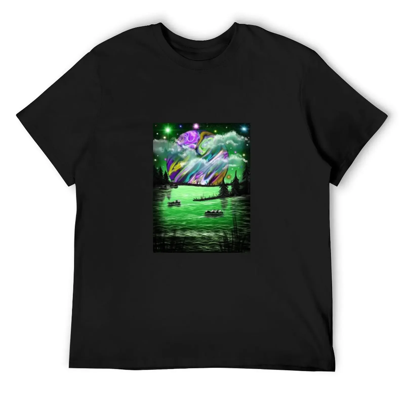 

Planetary View T-Shirt luxury t-shirt anime clothes new gifts and t-shirts Men's clothing