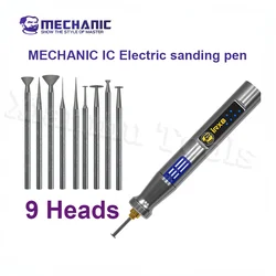 MECHANIC OFFICIAL New Arrival IRX8/GDR2 IC Electric Sanding Polishing pen Grinder High Speed Motor Chip Carving For Phone Repair