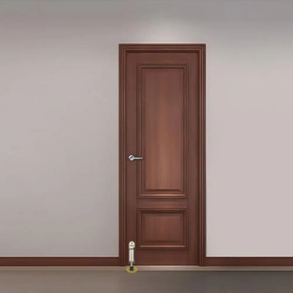 

Zinc Alloy Foot Operated Door Holder Rust Resistant Adjustable Kick Down Door Stopper with Rubber Thickened Spring Door Stopper