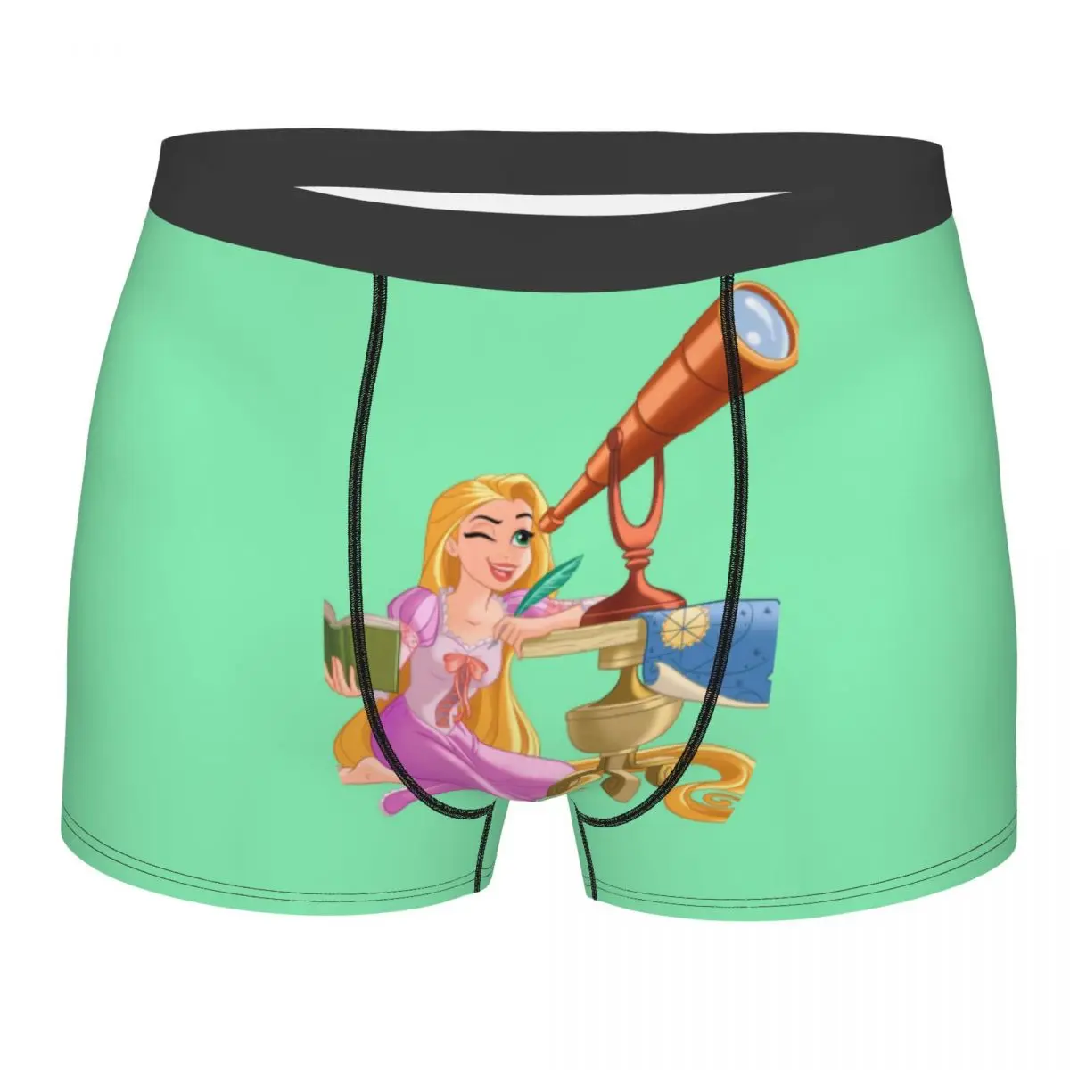 

Мужское модное нижнее белье принцессы с запутанной на заказ, забавное мультяшное нижнее белье Трусы-боксеры Мягкие шорты Трусики Трусы