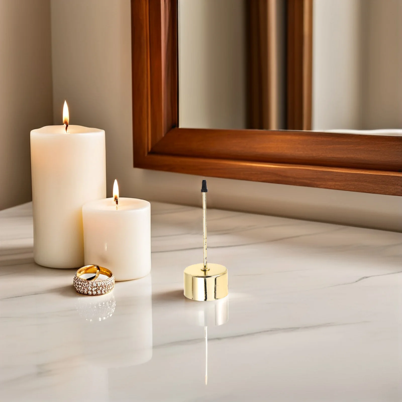 

10pcs Christmas Holders Vintage Metal Candlestick Holders For Wreaths Table Centerpiece Decor Spike Holder Stakes