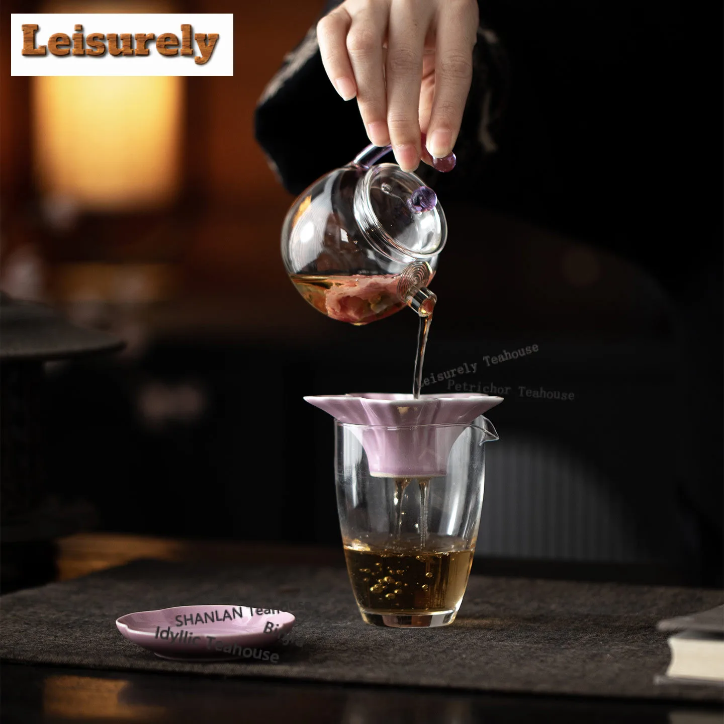 Petal Tea Separator Infusor Vintage Tea Strainer Dispenser Household Tea Brewing Tea Filter Teaset Accessories Gift Supplies
