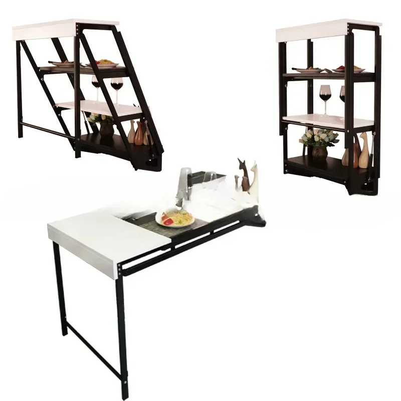 FashionTelescopic Wall-mounted Folding Table Hardware Accessories Cold-rolled Steel Rack