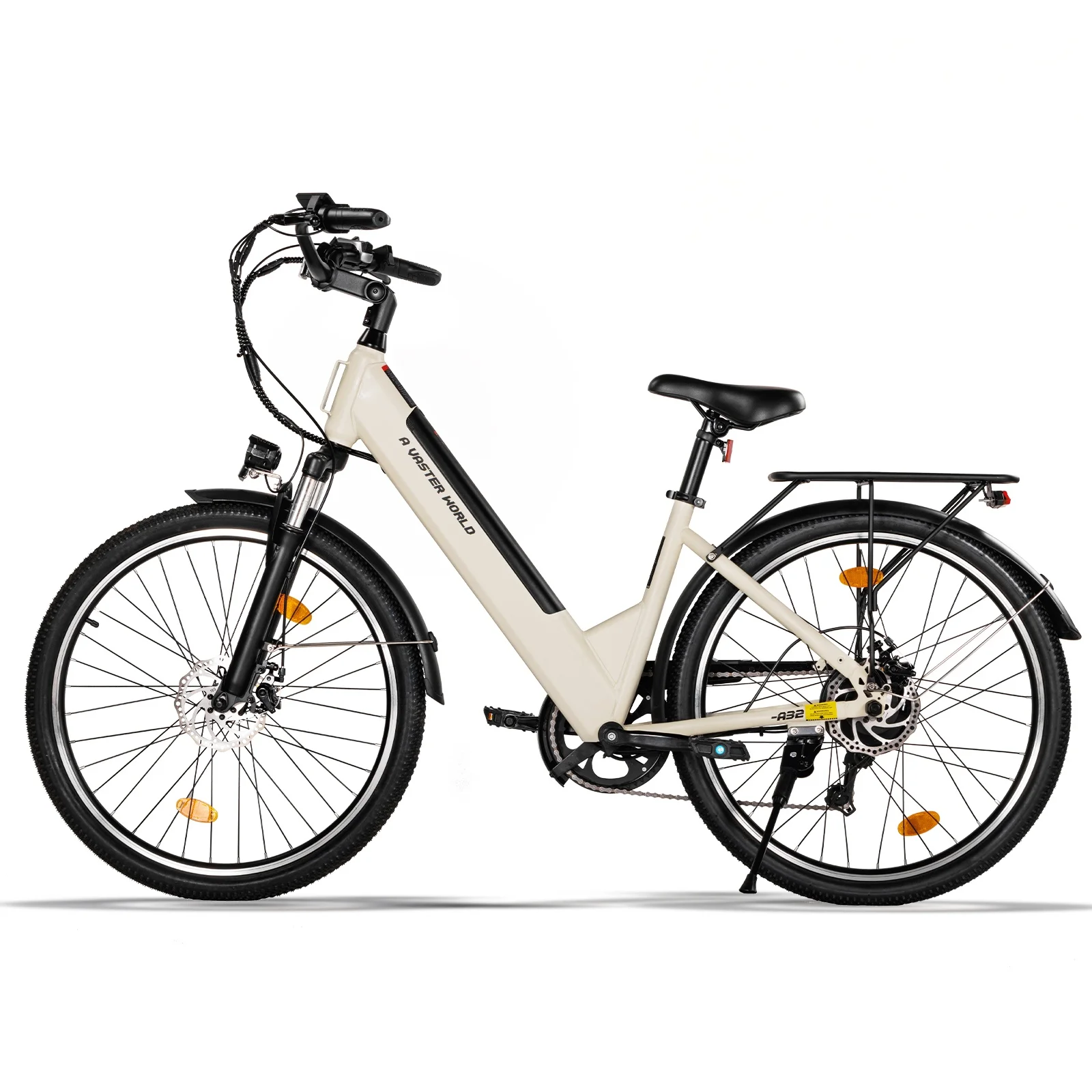 AVDL A32 Elektrische Fiets Voor Volwassenen, 250W Motor Met 36V 12.8Ah Batterij, E-Bike Voor Stadsgebruik, 25KM/H 40-60KM Lange Actieradius, 26" E-Mountainbike