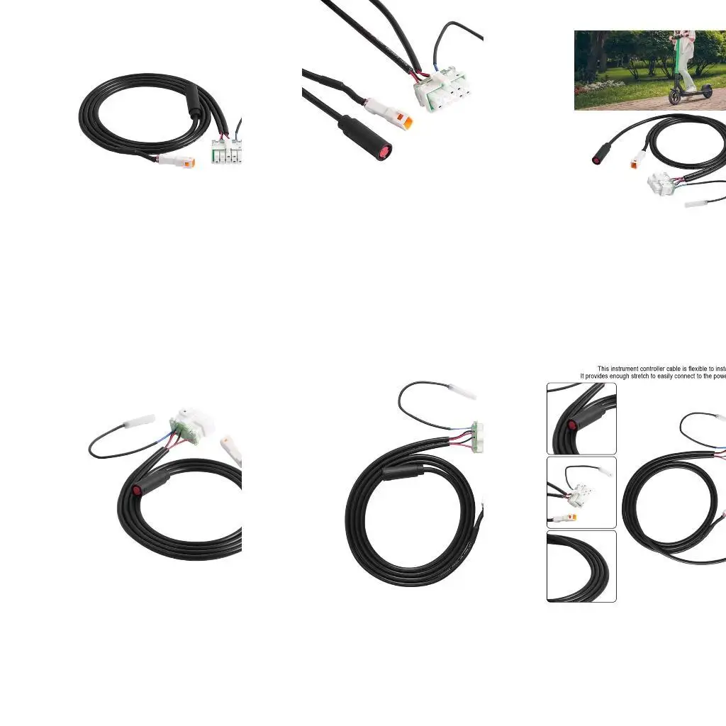 

R6FE Quick Install Ducture Светодиодная плата Светодиодный хвостовой кабель электрический контроллер Scooter Main Control Cable