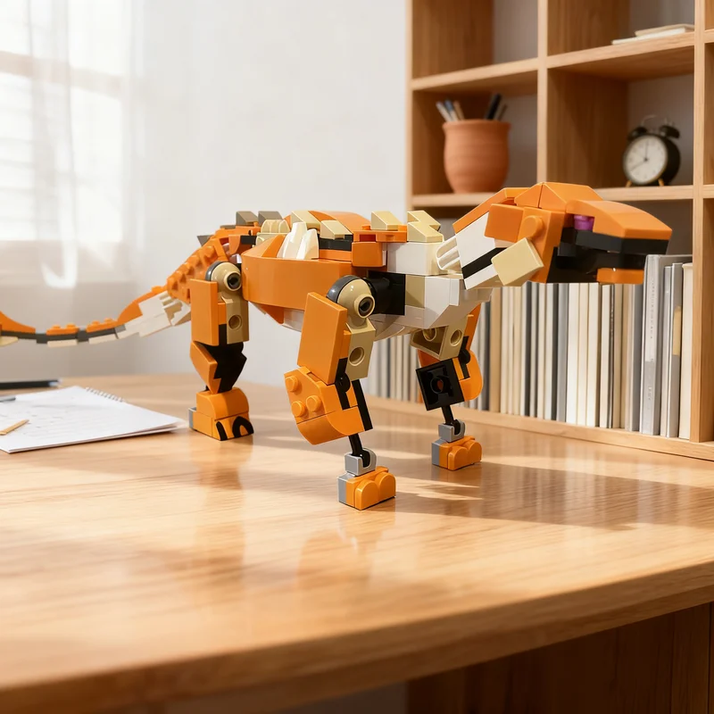 

345pcs MOC Ankylosaurus Magniventris 1 Creator 3 Model Building Blocks Construction Toy Christmas Gifts DIY Idea Education Brick