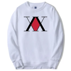 Hunter X Hunter Mangas Sweatshirt Men Women Anime Killua Zoldyck Gon Graphic Hoodie Crewneck Loose Fashion Clothes Streetwear