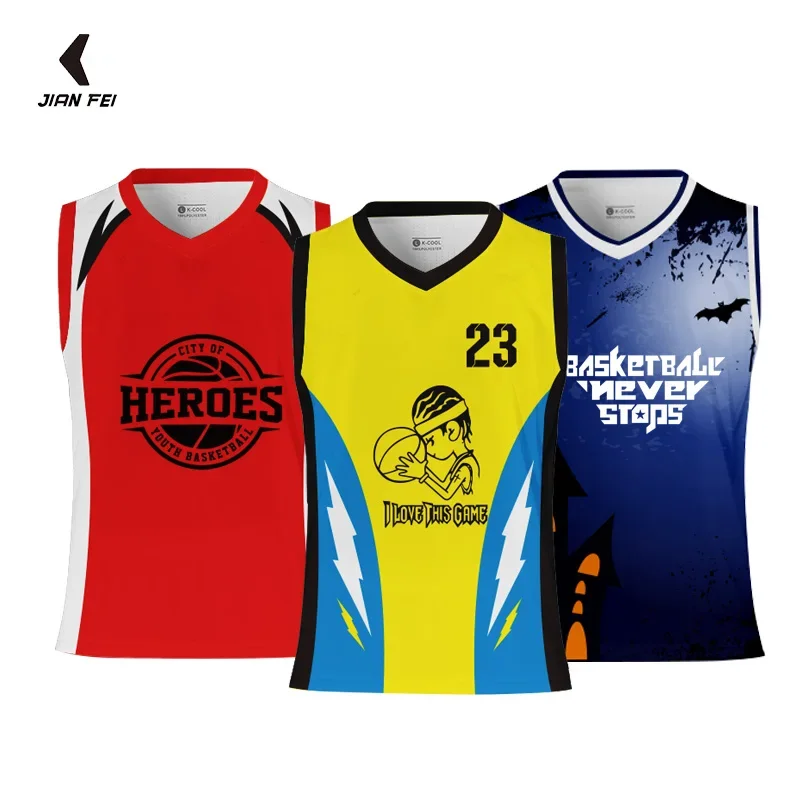 

Boys Basketball Top Jersey Cheap Basketball Uniform Sets Quick Dry Breathable Basketball Shirts For Children