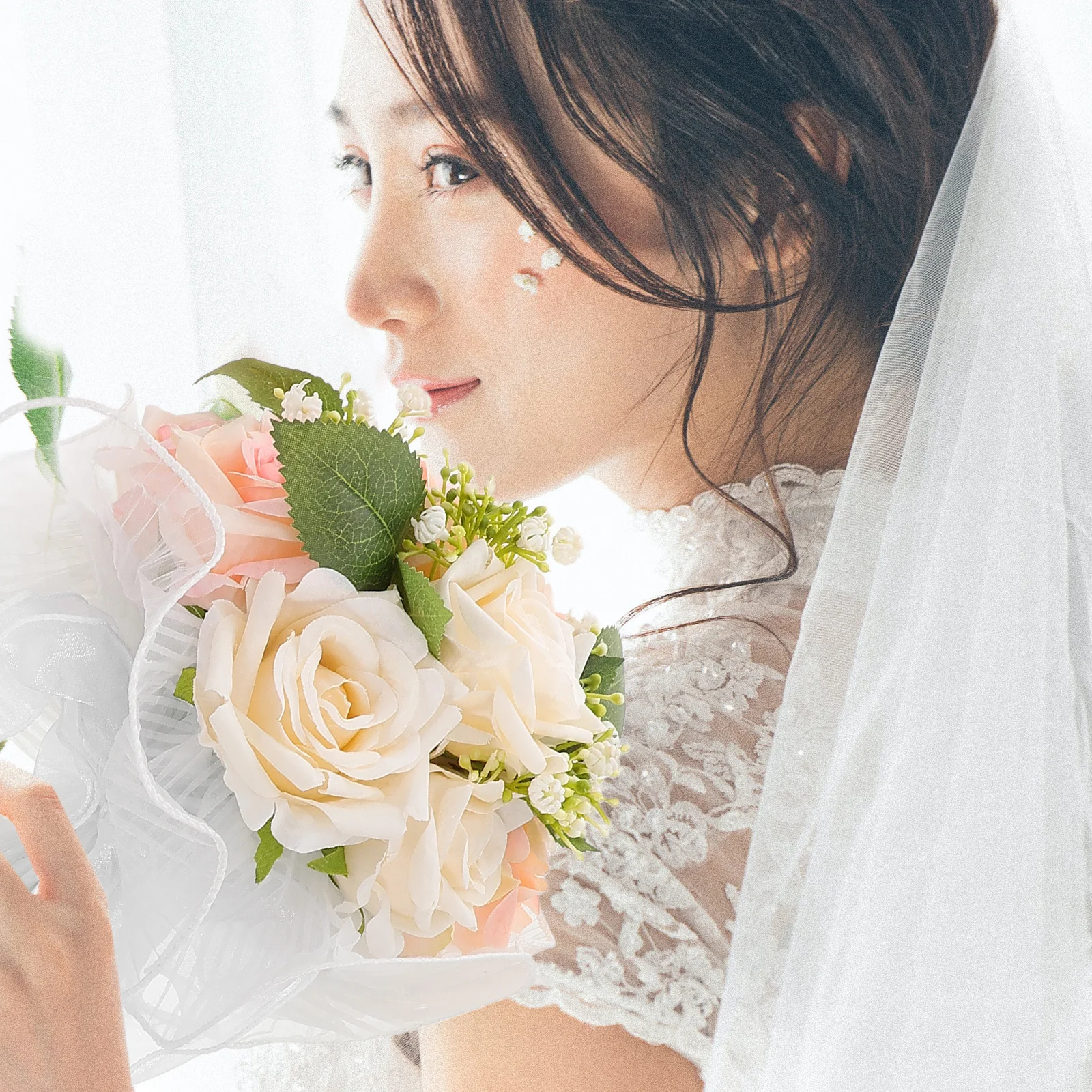 Artificial Flower Bouquet Realistic Bridal Wedding Bouquet For Bride Bridesmaid Rustic Beach Wedding Decoration Table