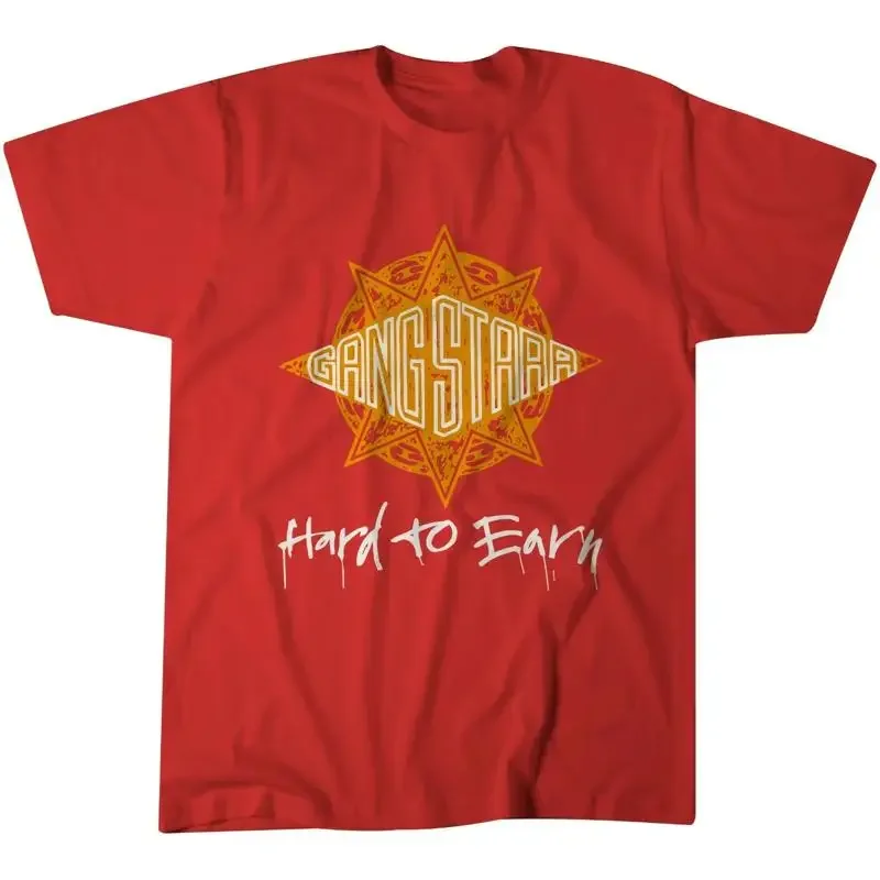 Gang Starr Hard To Earn Promo T Shirt Classic Hip Hop