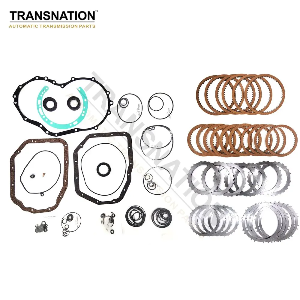 Transnation F4A232 KM175 KM177 KM179 Auto Transmission Rebuild Kit Overhaul Seal Gasket With Clutch Plate For MITSUBISHI
