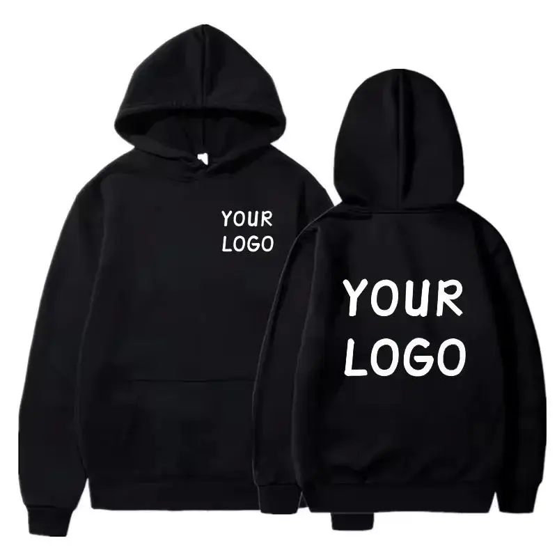 

DIY Cus Brand Logo Men Women Casual Hoodie Top Streetwear Sle Comfortable Fit Sweatirt for All Seasons