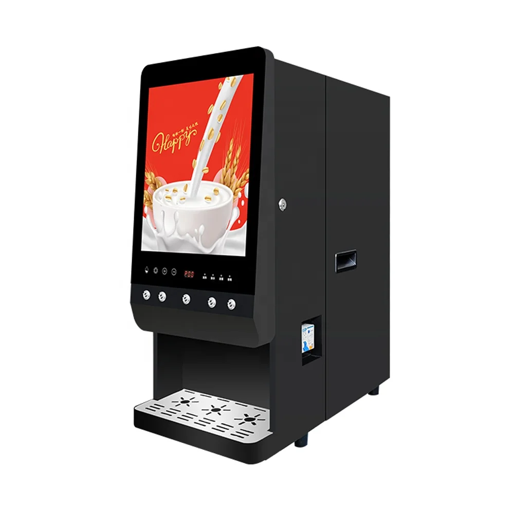 D-503-T Coin Operated Tabletop Fully Automatic Hot Cold Instant Beverage Vending Machine