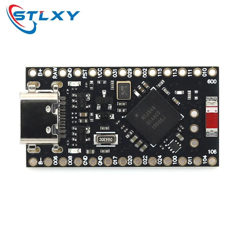 NRF52840 Core Board Nice Nano V2.0 BLE Module Lithium Battery Charging Control Pro Micro Compatible Development Board