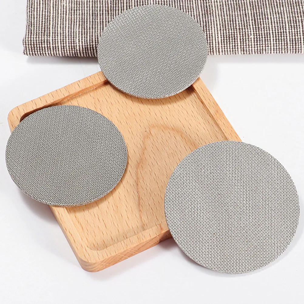 Espresso Filter Screen Stainless Steel Coffee Filter Mesh Plate Uniform Extraction Strong Wear Resistance Professional Coffee