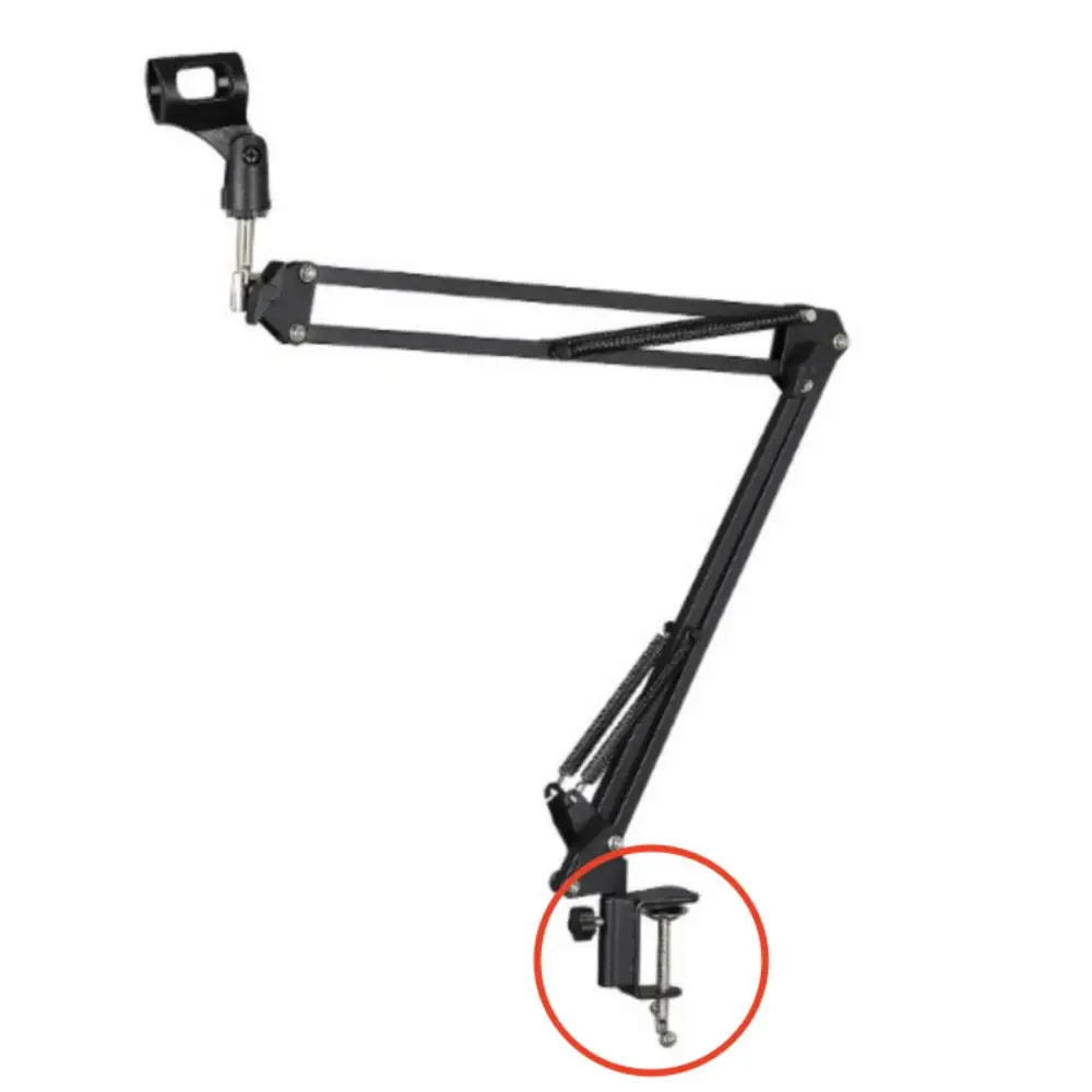 2pcs Adjustable Positioning Screw Desk Mounting Clamp Table Clamp Arm Clamp Arm Stand Clamp Mounting Clamp Microphone Stand