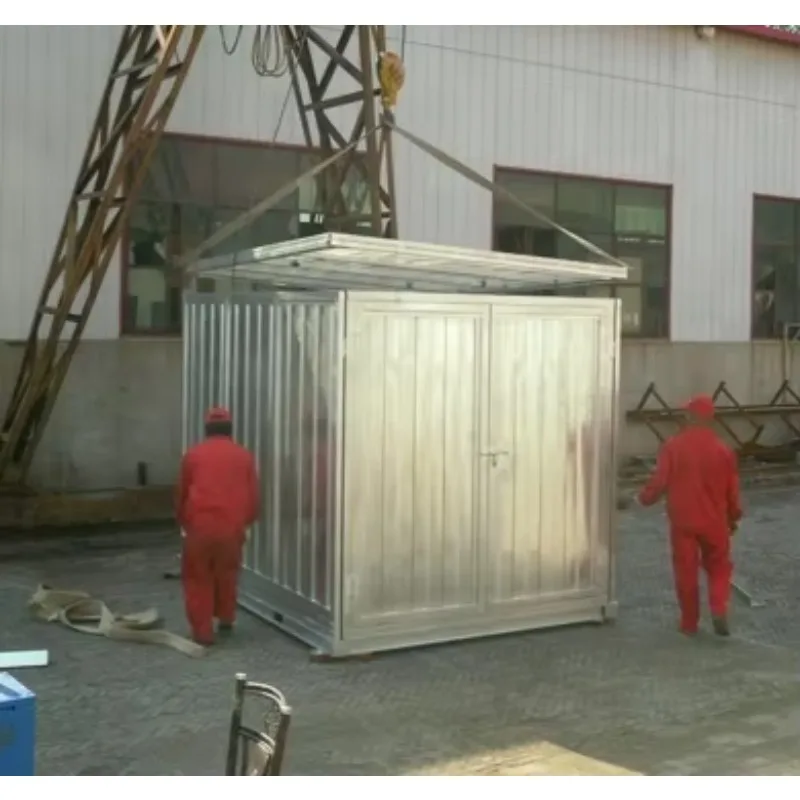 حار بيع الارتفاع ized سقيفة تخزين الحاويات الجاهزة المحمولة