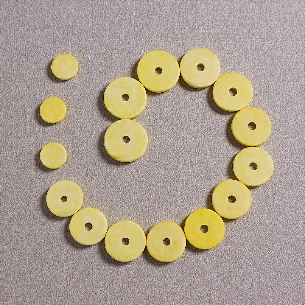 16pcs Flute Pads Replacement Kit Light Yellow For Flute Maintenance Tool Open Hole Pad Woodwind Accessories Repair Part