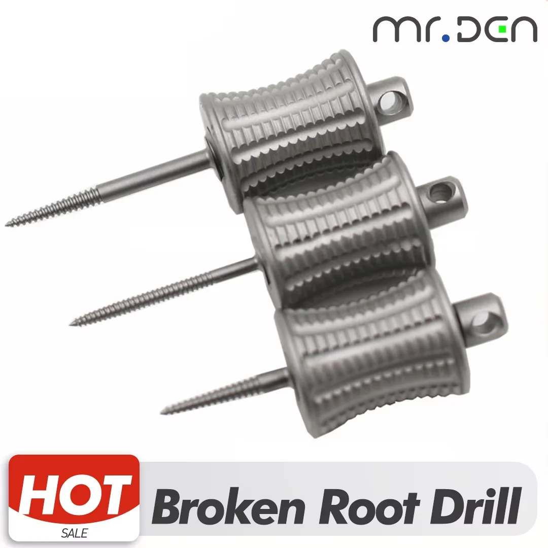 MR DEN High Quality Dental NiTi Broken Root Drill Alloy Constantly Remnant Extractor Apical Rotary Lifting  Fragments Materials
