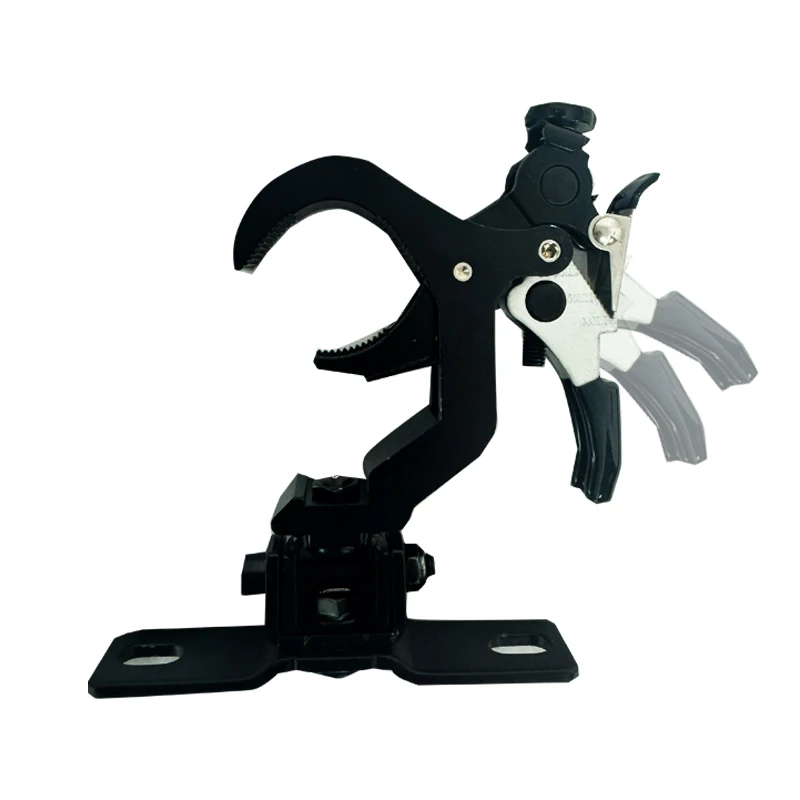 【High Quality】DN55B26/B17 45MM-60MM 1.77-2.36in Load100KG Truss Stage Light Clamp Black Sliver Wholesale Universal Trusses Clamp
