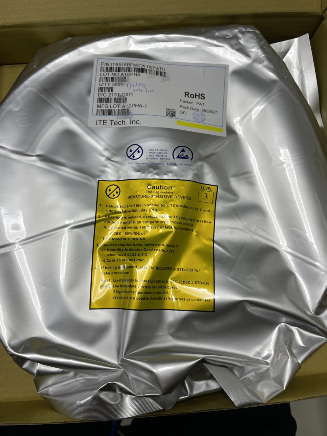 (10Pcs) IT6516BFN/CX-0070 IT6516 QFN32 Embedded ชิปเดี่ยวไมโครคอมพิวเตอร์และ DP To VGA Converter ใหม่