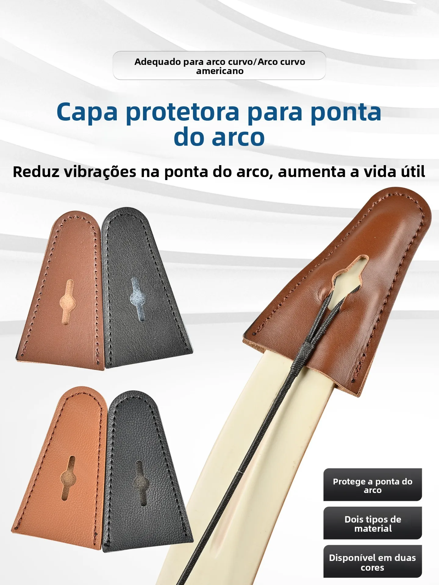 leather-bowstring-protector-sleeve-for-archery-professional-shooting-sports-archery-arrow-end-professional-bowstring-ear-cover