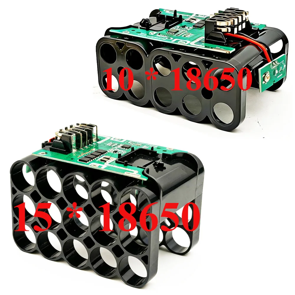 Power Tools Parts Lithium Ion Batteries Case Storage Box BMS PCB Protection Circuit Board For Dewalt 18V Li-ion Battery Housings