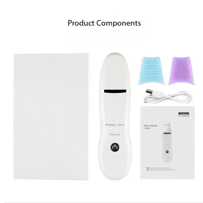Ultrasone peelingmachine Acne huishoudelijk elektrisch mee-eterinstrument Poriënreiniger mee-eter verwijderingsgereedschap reinigingsinstrument