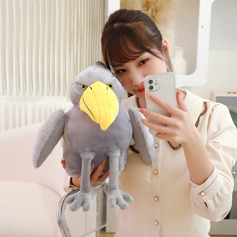 Simulation Toucan Plush Toy Doll Creative Cartoon Plush Tissue Box Holder Cartoon Stuffed Animal Soft Tissue Box for Home Decor