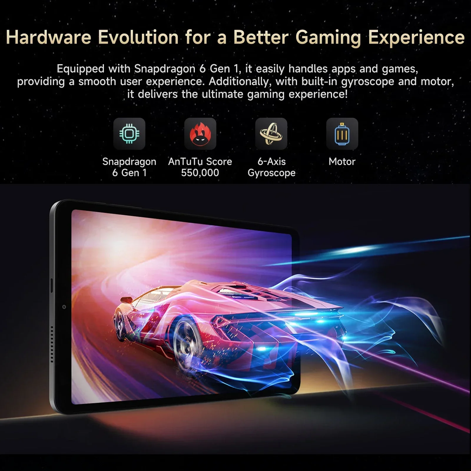 Top! Alldocube iPlay60 Mini Turbo 8.4inch Snapdragon 6Gen 1 Tablet Android14 8GB+8GB virtual memory RAM+128GB ROM Widevine L1