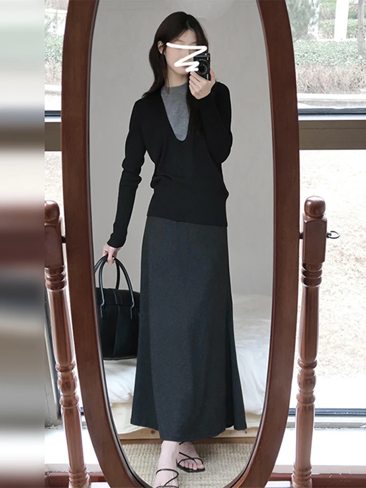 

Свитера Джемперы Пуловеры Женские вязаные топы Свитер с животным принтом Отрытый край Концерт Ежедневный фестиваль Альтернативная рок-группа Подходит