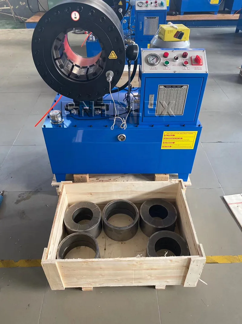 Hydraulic Auto Crimping Machine Tube and Pipe Crimper Auto for Rubber Product Making
