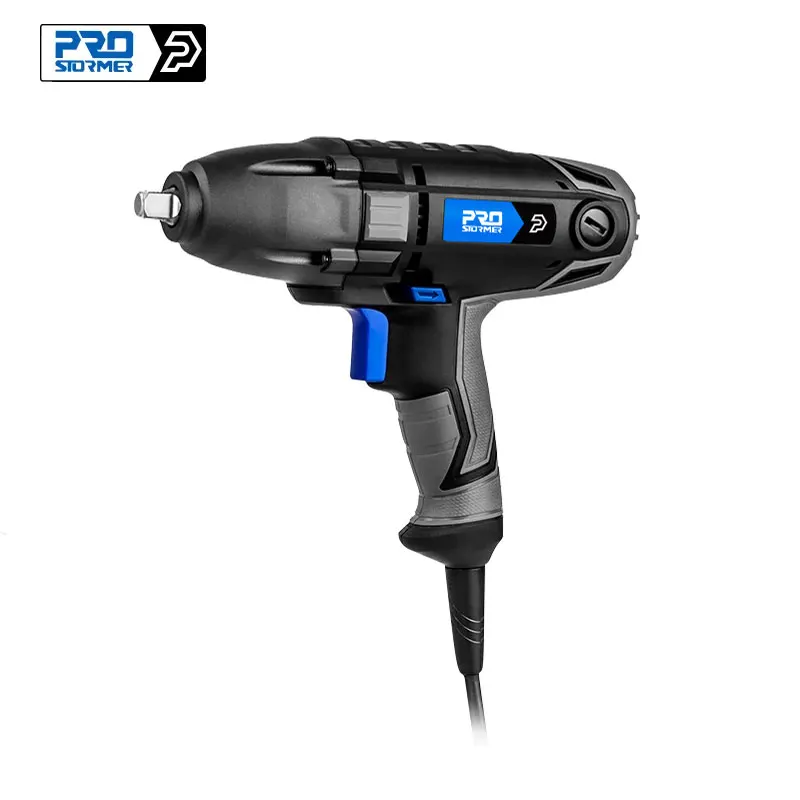 450N.m Impact Wrench 1/2 inch Electric Tire Disassembly 17/19/21/22mm Sockets Car Repair Tool 230V Power Tools by PROSTORMER