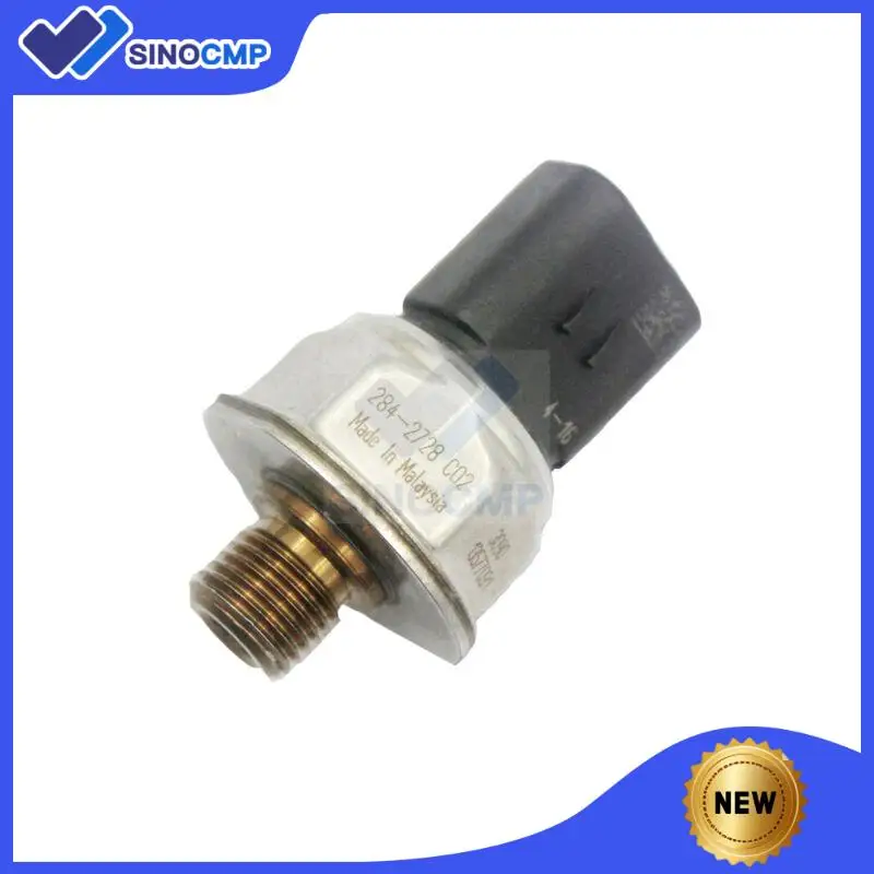

1x Oil Pressure Sensor, Common Rail Sensor 284-2728, 2842728 for CAT C02 Excavator