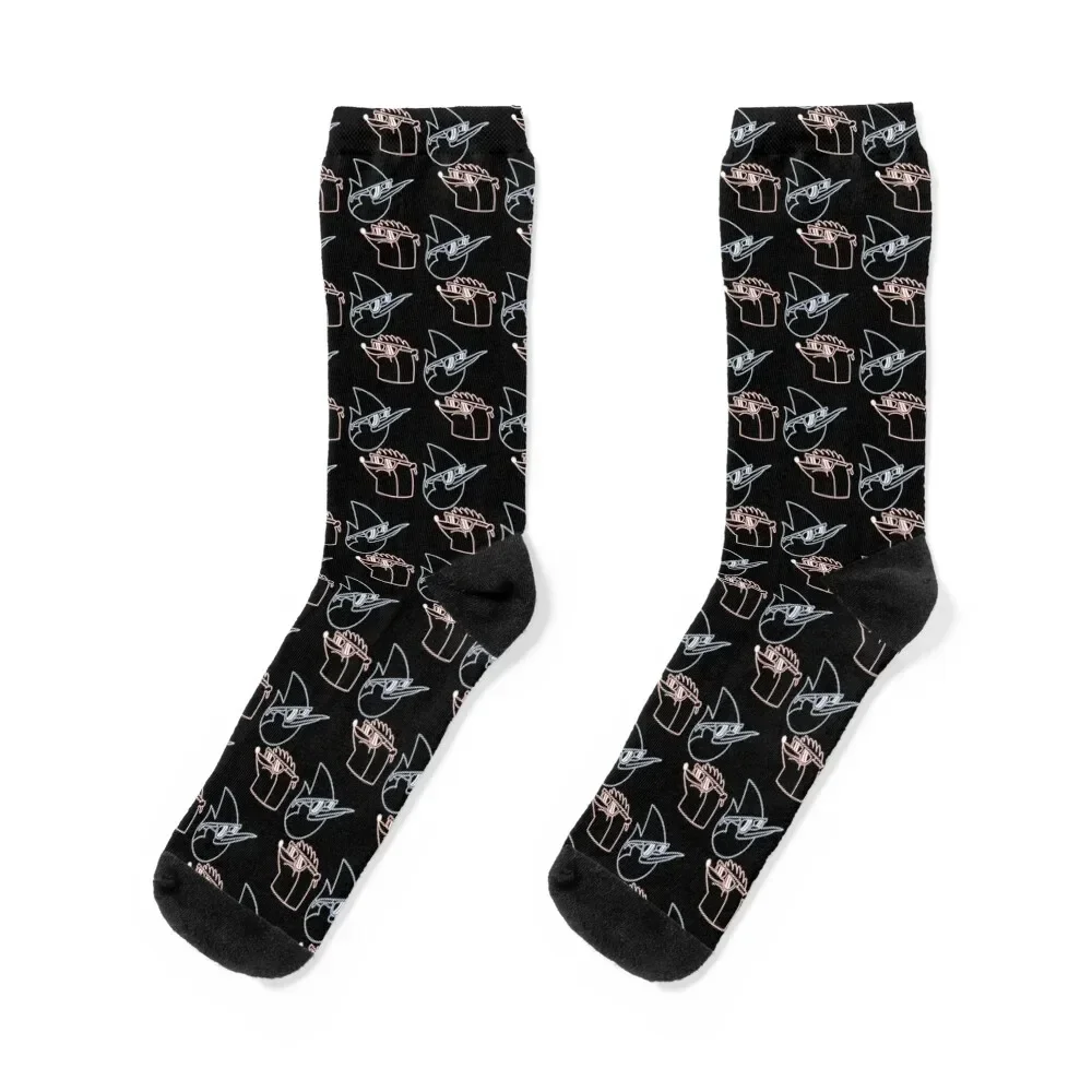 

Mordecai and Rigby neon Socks Stockings man soccer anti-slip retro designer Socks Men Women's