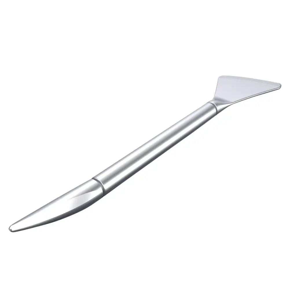 Blackhead Cleaning Tool Stainless Steel Skin Scrubber Pimple Extractor Spatula Remover Facial Skin Care Extraction Tool view 3