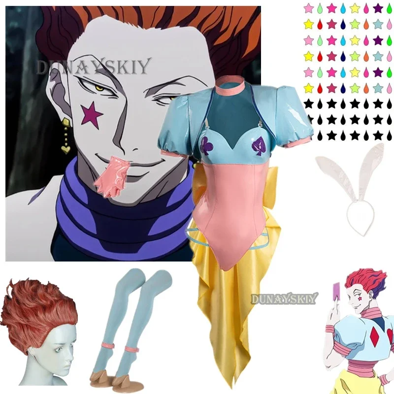 

Anime bunny girl hisoka cosplay sexy women costume roleplay flasia Halloween Carnival party cloth for disguise