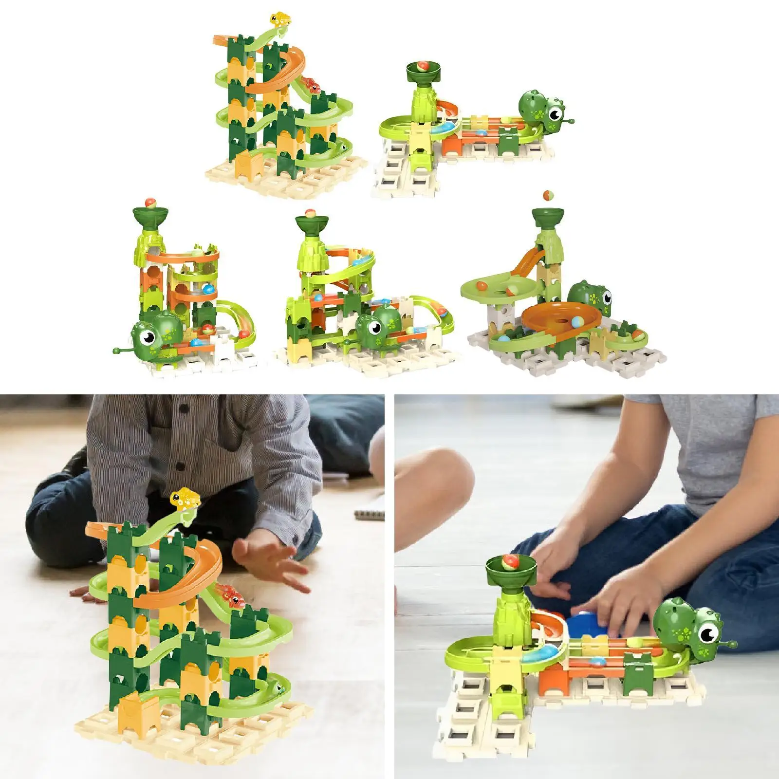 

Marble Run for Kids DIY Construction Building Blocks for Kids Boys Girls