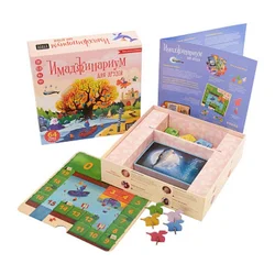 Imajinarium Association board game for friends, card game, holiday gift (small shade of color)