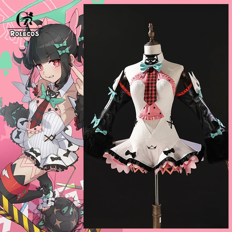 

Костюм для косплея Nangong Yu из игры Zenless Zone Zero, костюм лидера танцоров Angels of Delusion, женское платье для Хэллоуина и вечеринок