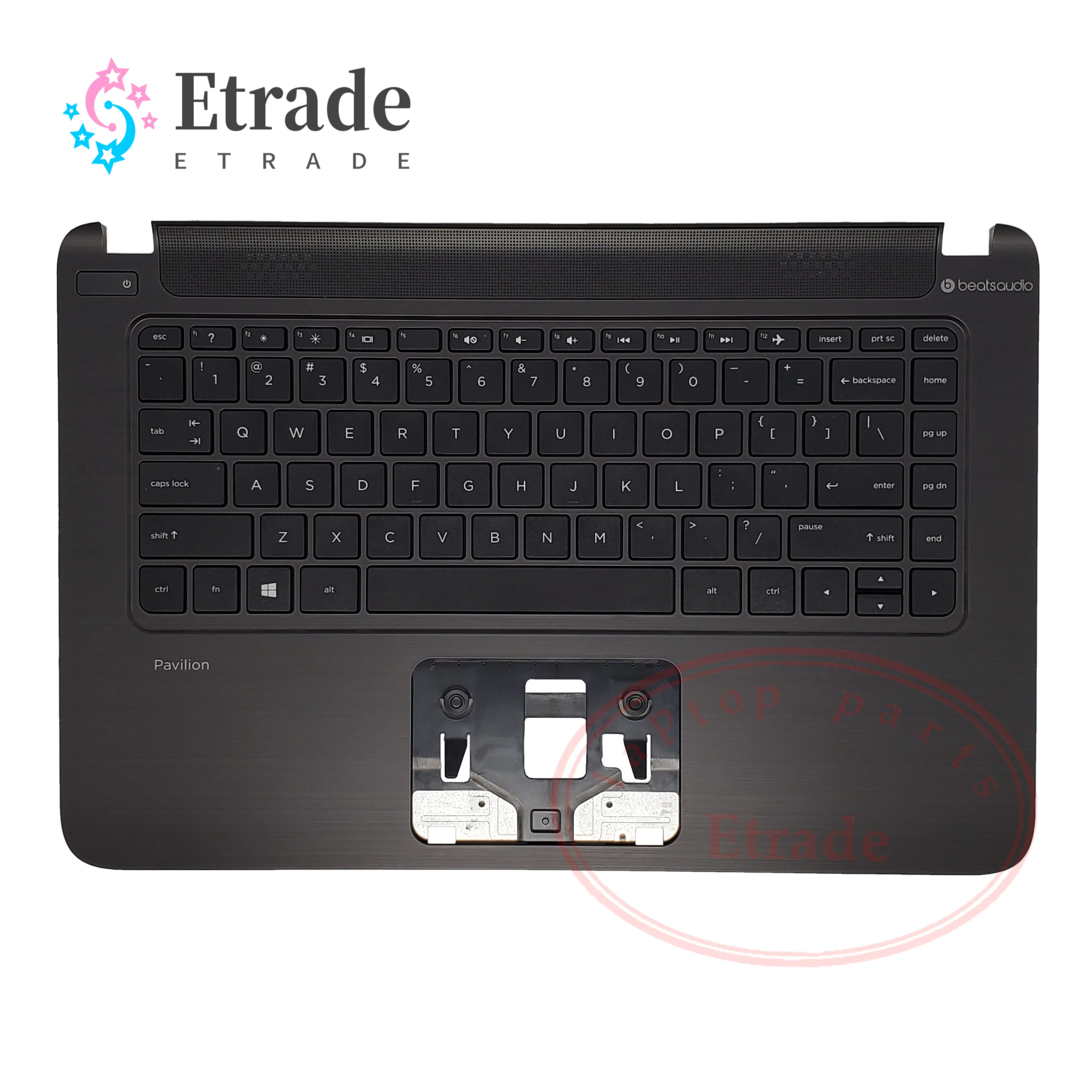 Imagem -02 - Tampa da Caixa Superior com Teclado Palmrest para hp Pavilion 14-v 14z-v000 Tpn-q139 Série 767264201 767263161 Original Novo