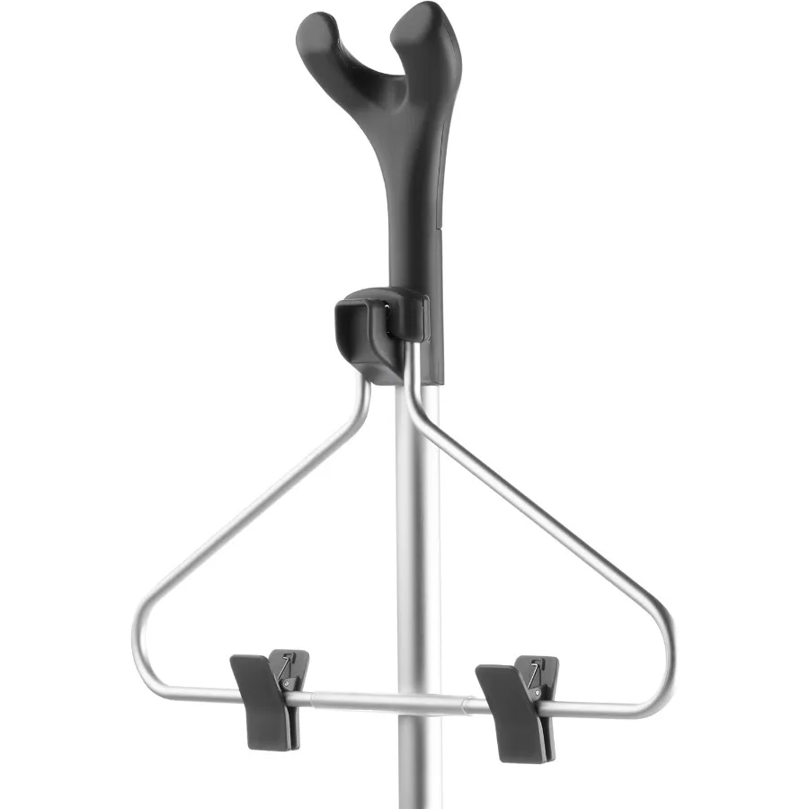 جهاز بخار للملابس Vivio 500GC مع رأس بخار PVC وعجلات سهلة اللف لميزات العناية بالملابس الفعالة شماعات قابلة للإزالة 1 Ga #5