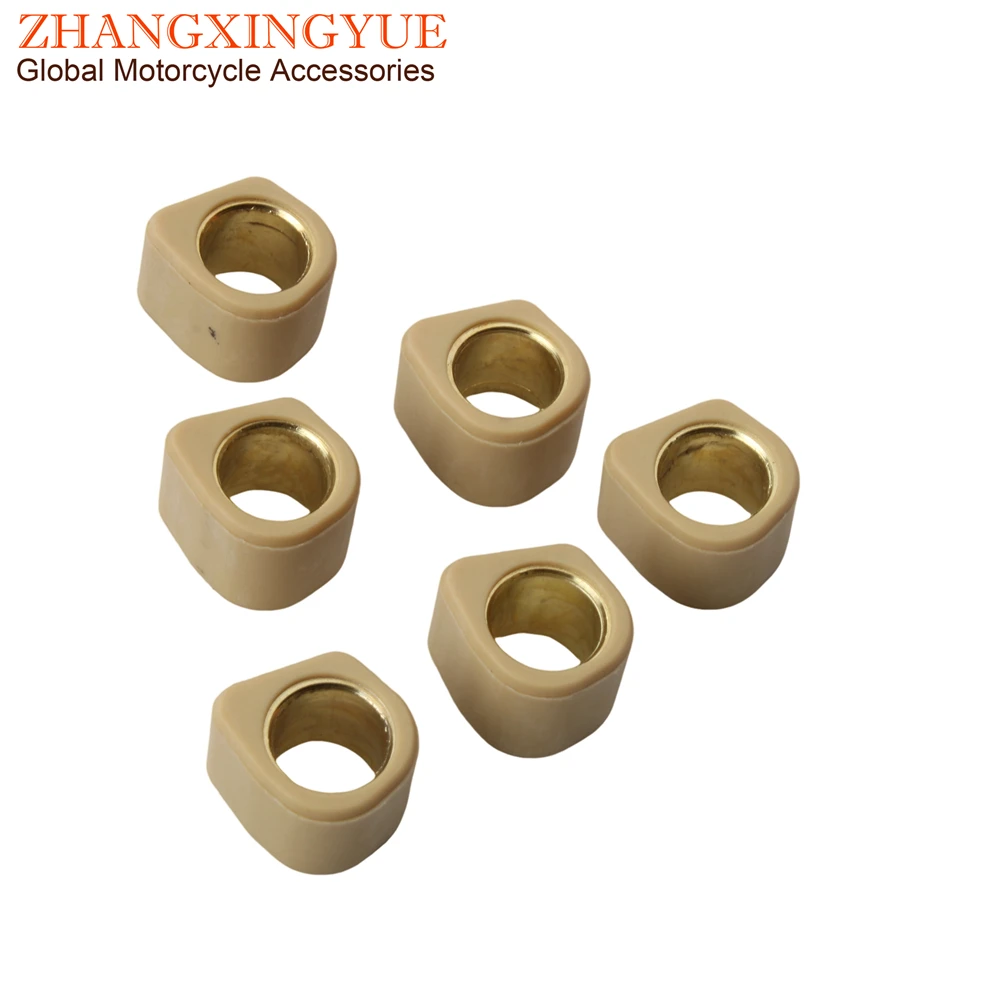 Racing Variator Slider Roller Weights 16x13mm 4g 5.5g 6g 7g For Sym Fiddle Orbit Symply 50cc 4T Scooter