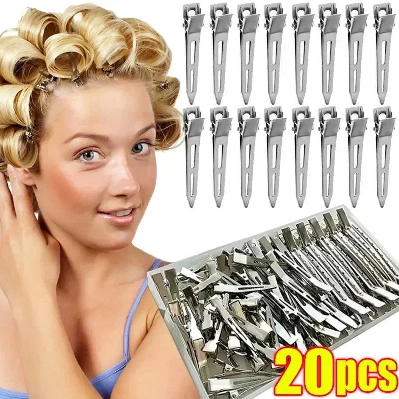 Professional Hair Salon Fixed Clips Ladies Styling Sectioning Hairpin Clamps Curl Hair Root Fluffy Hair Clip Hairdressing Tools