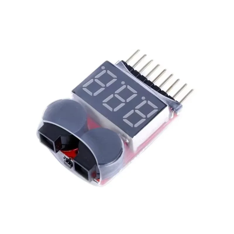 1 Uds o 5 uds Venta caliente 2s 2s 3s 4s 5s 6s 7s 8s 1-8s Led zumbador de bajo voltaje alarma Lipo indicador de voltaje comprobador al por mayor