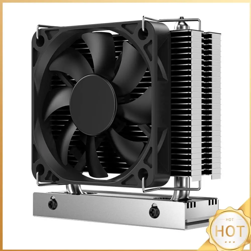 

M.2-THREE M.2 2280 SSD Heatsink with 6010 Fan Radiator Heatsink Cooling Thermal Pad Solid State Drive Radiator for Desktop PC