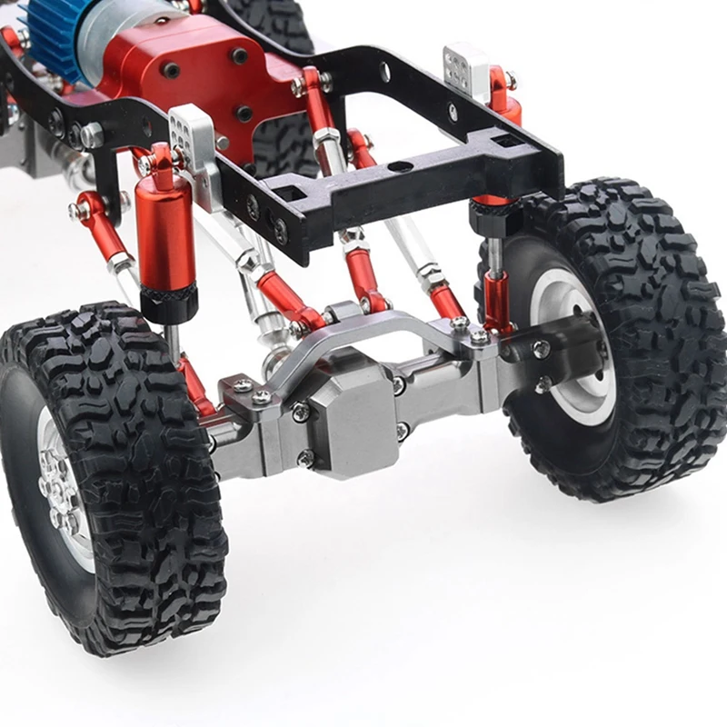 2 Pcs On/Off 전원 스위치 수신기 HSP 및 1Set 금속 전면 및 후면 브리지 액슬 기어 박스 용 JST 커넥터