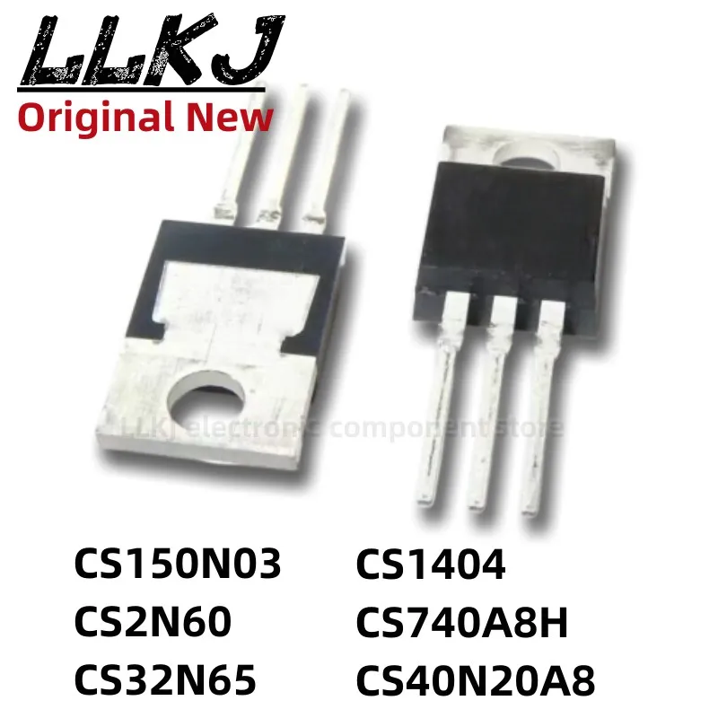 1pcs CS150N03 CS2N60 CS32N65 CS1404 CS740A8H CS40N20A8 TO-220 MOS FET